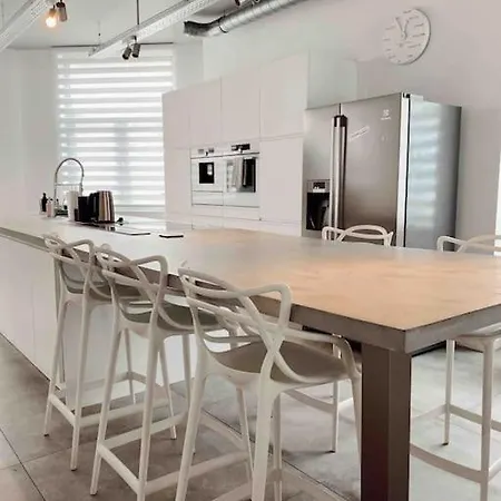 Apartment Beautiful Spacious 1 Bedroom Loft Liege